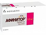 Купить афинитор, таблетки 2,5мг, 30 шт в Балахне