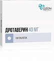 Купить дротаверин, таблетки 40мг, 100 шт в Балахне