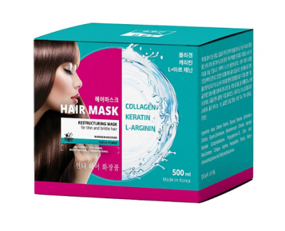 Купить bbi (бби) маска для волос тройная сила, 500 мл в Балахне