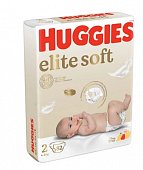 Купить huggies (хаггис) подгузники elitesoft 2, 4-6кг 82 шт в Балахне