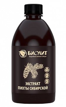 Экстракт Пихты сибирской, 500 мл