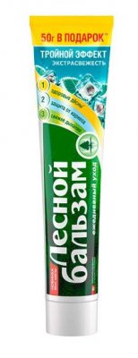 Купить лесной бальзам зубная паста тройной эффект экстрасвежесть 150мл в Балахне
