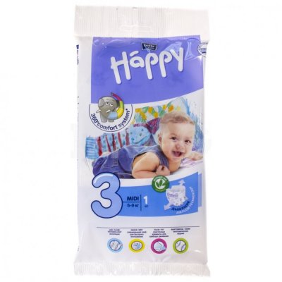Купить bella baby happy (белла) подгузники 3 миди 5-9кг 1 шт в Балахне