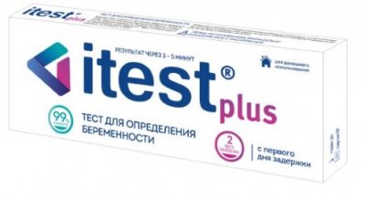 Купить тест для определения беременности itest (итест) plus, 2 шт в Балахне
