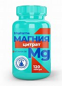 Купить ирисфарма (irispharma) магния цитрат с витамином в6, капсулы 120 шт бад в Балахне