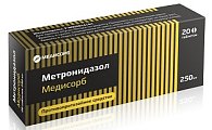 Купить метронидазол медисорб, таблетки 250мг, 20 шт в Балахне