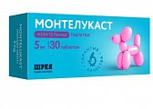 Купить монтелукаст, таблетки жевательные 5мг, 30 шт в Балахне