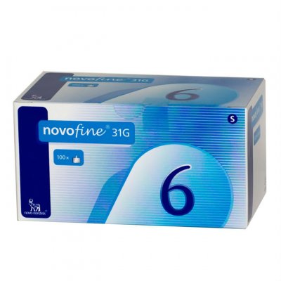 Купить иглы novofine (новофайн) для шприц-ручки 31g (0,25х6мм), 100 шт в Балахне