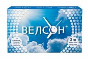 Купить велсон, таблетки покрытые пленочной оболочкой 3 мг, 10 шт в Балахне