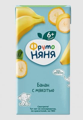 Купить фрутоняня нектар банан с мяк. 200мл (лебедянский оао экз, россия) в Балахне