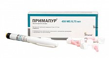 Купить примапур, раствор для подкожного введения 33мкг/0,75мл, шприц-ручка, 1 шт в Балахне