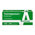 Купить толперизон-акрихин, таблетки, покрытые пленочной оболочкой 150мг 30шт в Балахне