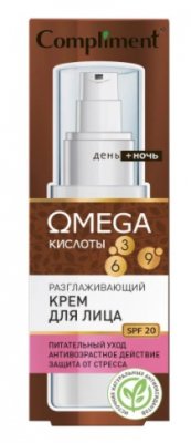 Купить compliment omega (комплимент) крем для лица разглаживающий, 50мл в Балахне