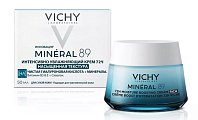 Купить vichy mineral 89 (виши) крем интенсивно увлажняющий 72ч для сухой кожи, 50мл в Балахне