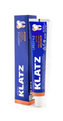 Купить klatz (клатц) зубная паста активная защита без фтора, 75мл в Балахне