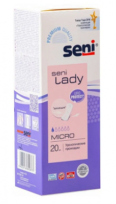 Купить seni lady (сени леди) прокладки урологические микро 20шт в Балахне