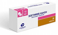 Купить эзетимиб канон, таблетки 10мг, 30 шт в Балахне