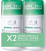 Купить svr spirial (свр) набор: дезодорант-антиперспирант растительный, 50 мл х 2 шт в Балахне