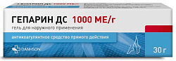 Купить гепарин дс, гель для наружного применения 1000ме/г, 30 г в Балахне