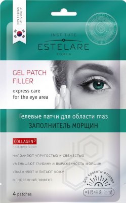 Купить эстелар (estelare) гелевые патчи для области глаз заполняющие морщины, 4г в Балахне