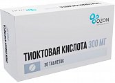 Купить тиоктовая кислота, таблетки покрытые пленочной оболочкой 300мг, 30шт в Балахне
