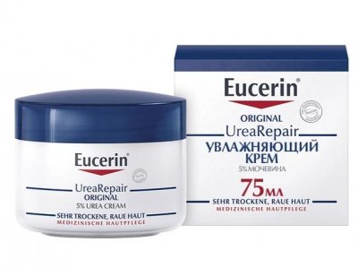 Купить eucerin urearepair (эуцерин) крем для лица увлажняющий оригинал 75 мл в Балахне