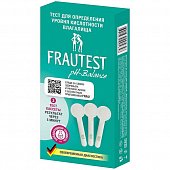 Купить тест для диагностики влагалищной кислотности frautest (фраутест) ph-баланс, 3 тест-полоски в Балахне