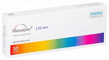 Купить минирин мелт, таблетки-лиофилизат 120мкг, 30 шт в Балахне
