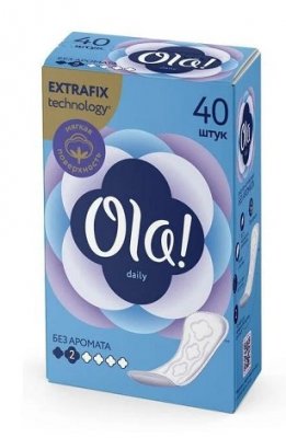 Купить ola! (ола) прокладки ежедневные daily, 40 шт в Балахне