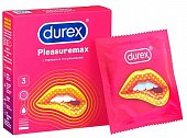 Купить durex (дюрекс) презервативы pleasuremax 3шт в Балахне