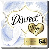 Купить discreet (дискрит) прокладки ежедневные skin love multiform, 54шт в Балахне