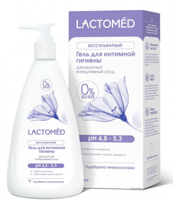 Купить lactomed (лактомед) гель для интимной гигиены деликатный уход, 200мл в Балахне