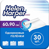 Купить helen harper (хелен харпер) пеленка впитывающая базик 60х90см, 30 шт в Балахне