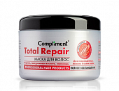 Купить compliment total repair (комплимент) маска для поврежденных волос с кератином гиалуроновой кислоты, 500мл в Балахне