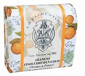 Купить la florentina (ла флорентина) мыло апельсин и дикий фенхель 106 г в Балахне