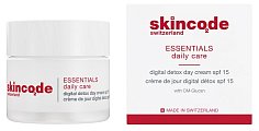 Купить скинкод эссеншлс (skincode essentials) крем для лица цифровой детокс дневной spf15, 50мл в Балахне