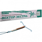 Купить контрацептив внутриматочный (спираль) вектор-экстра серебро-медьсодержащий т-образный agcu 150/250 в Балахне