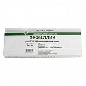 Купить эуфиллин, раствор для внутривенного введения 24мг/мл, ампулы 5мл, 10 шт в Балахне