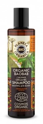 Купить планета органика (planeta organica) organic baobab шампунь для волос, 280мл в Балахне