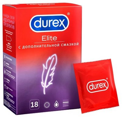 Купить durex (дюрекс) презервативы elite 18шт в Балахне