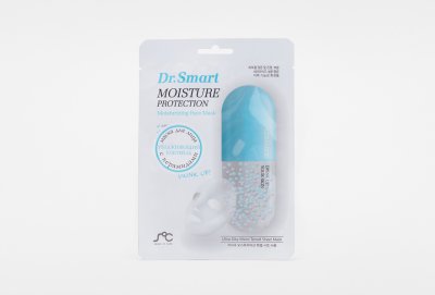 Купить dr. smart (др.смарт) moisture protection маска тканевая для лица увлажняющая с керамидами, 1 шт в Балахне