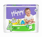 Bella Baby Happy (Белла) подгузники 4 Макси 8-18кг 27 шт