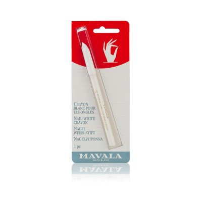 Купить мавала (malava), карандаш для ногтей nail-white crayon, 1 шт в Балахне