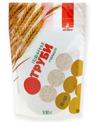 Купить отруби лито пшеничные молотые кальций, 100г бад в Балахне