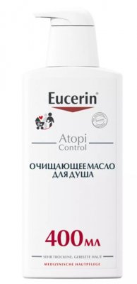 Купить eucerin atopicontrol (эуцерин) масло для душа очищающее 400 мл в Балахне