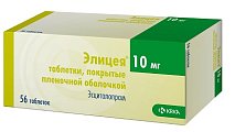 Купить элицея, таблетки, покрытые пленочной оболочкой 10мг, 56 шт в Балахне