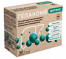 Купить гепакомб детокс, порошок для приготовления раствор для приема внутрь 6г, 30шт бад в Балахне