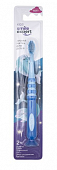 Купить smile expert (смайл эксперт) кидс зубная щетка для детей с присоской 2450 с 2 лет, мягкая, цвет голубой в Балахне