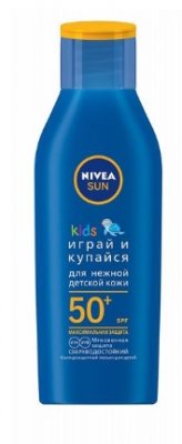 Купить nivea (нивея) sun кидс лосьон солнцезащитный играй и купайся, 100мл spf50+  в Балахне