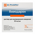Купить амиодарон, раствор для внутривенного введения 50мг/мл ампулы 3мл 10шт в Балахне